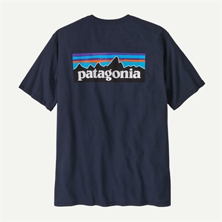 Patagonia Ms P-6 Logo Responsibili-Tee New Navy